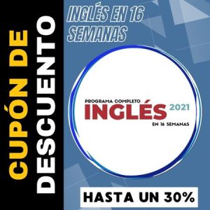 Programa Inglés en 16 Semanas Cupón descuento