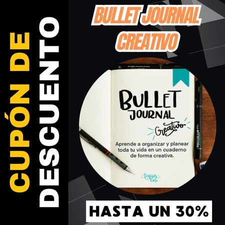 Bullet Journal Creativo Cupón Descuento