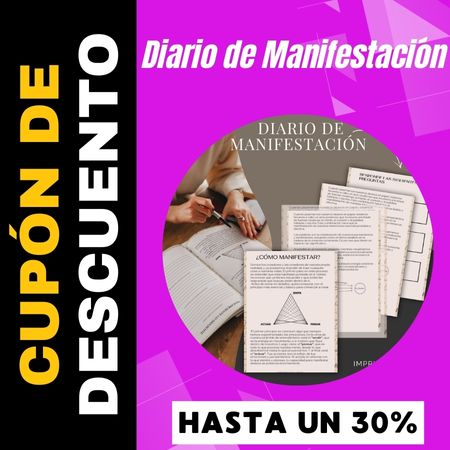 Diario de manifestación Cupón descuento