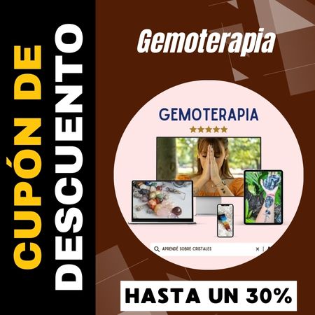 Aprendé sobre cristales - Gemoterapia Cupón descuento