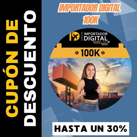 Importador Digital 100K Cupón Descuento