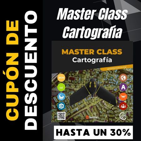 Master Class Cartografía Cupón Descuento
