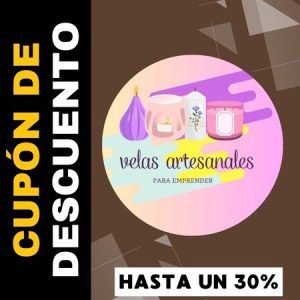 Velas artesanales para emprender Cupón Descuento