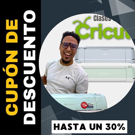 Cricut- Clases continuas en linea Cupón Descuento