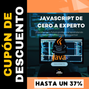 JavaScript de Cero a Experto Cupón descuento