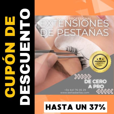 Curso Extensiones de Pestañas Cupón