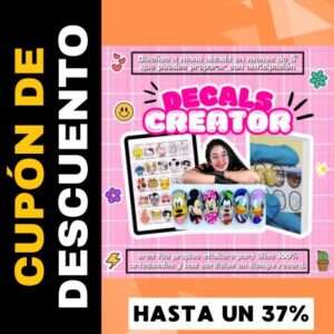 Decals Creator Gabriela Rosa Ordoñez Cupón