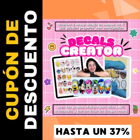 Decals Creator Gabriela Rosa Ordoñez Cupón