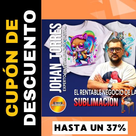 El Negocio Rentable de la Sublimacion Cupón